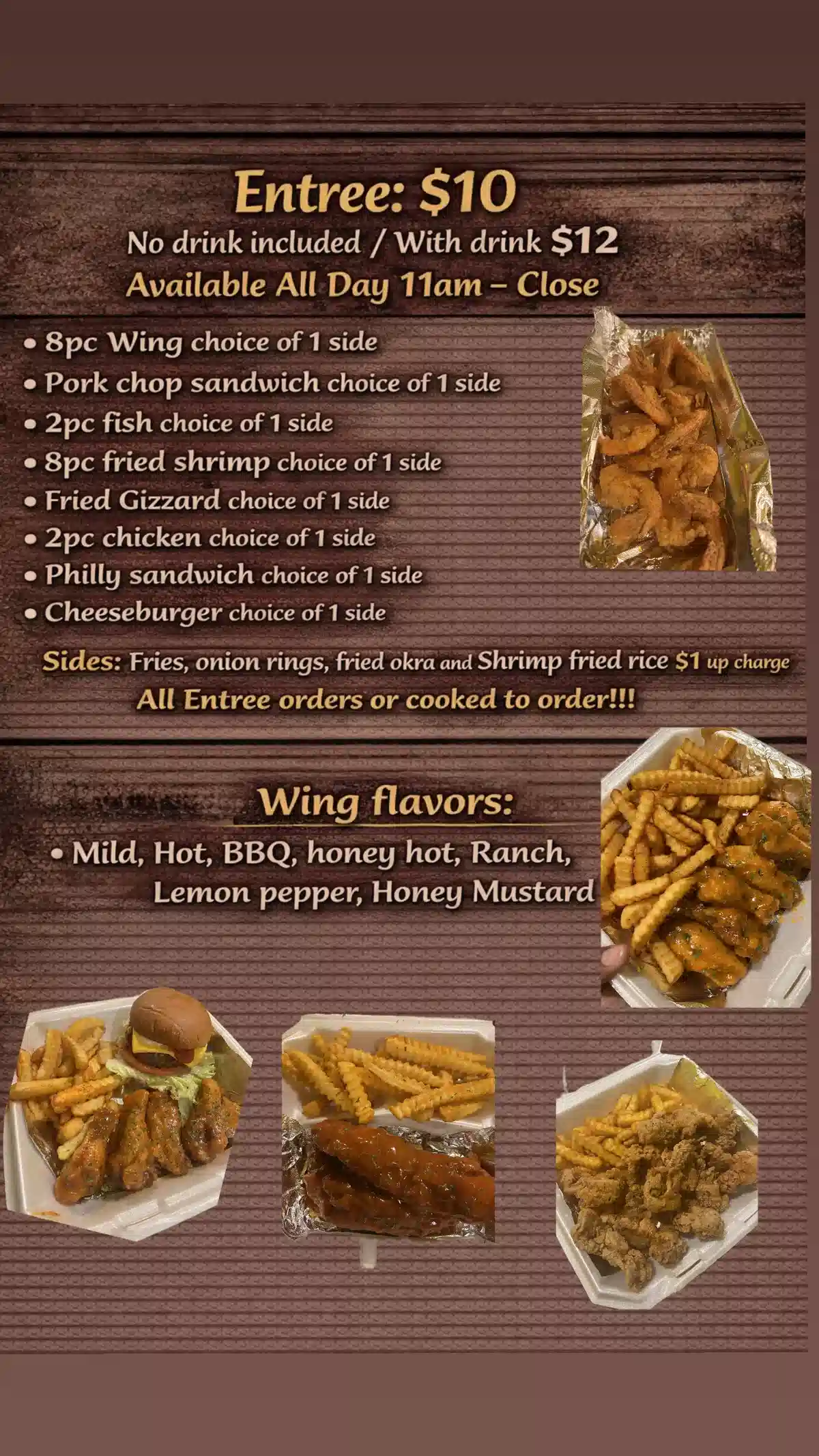 Mama Dim Soul Food & Catering Menu
